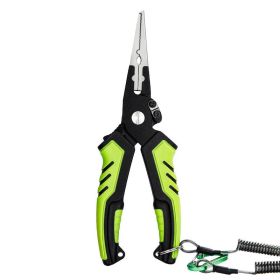 Multi-Functional Fishing Shears Line Cutters Loop Openers Hook Removers (Accessory Type: Fishing Supplies, Color: green)